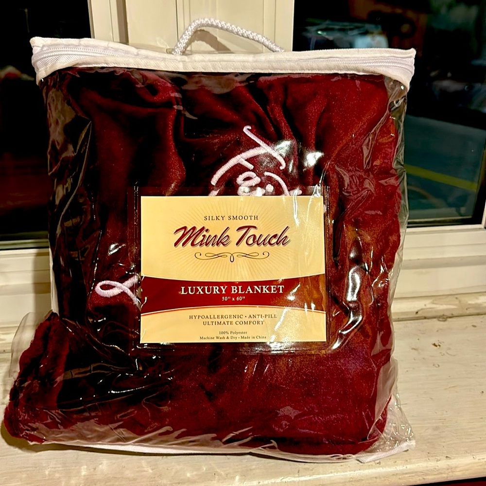 50x60 inch luxury blanket Christmas throw